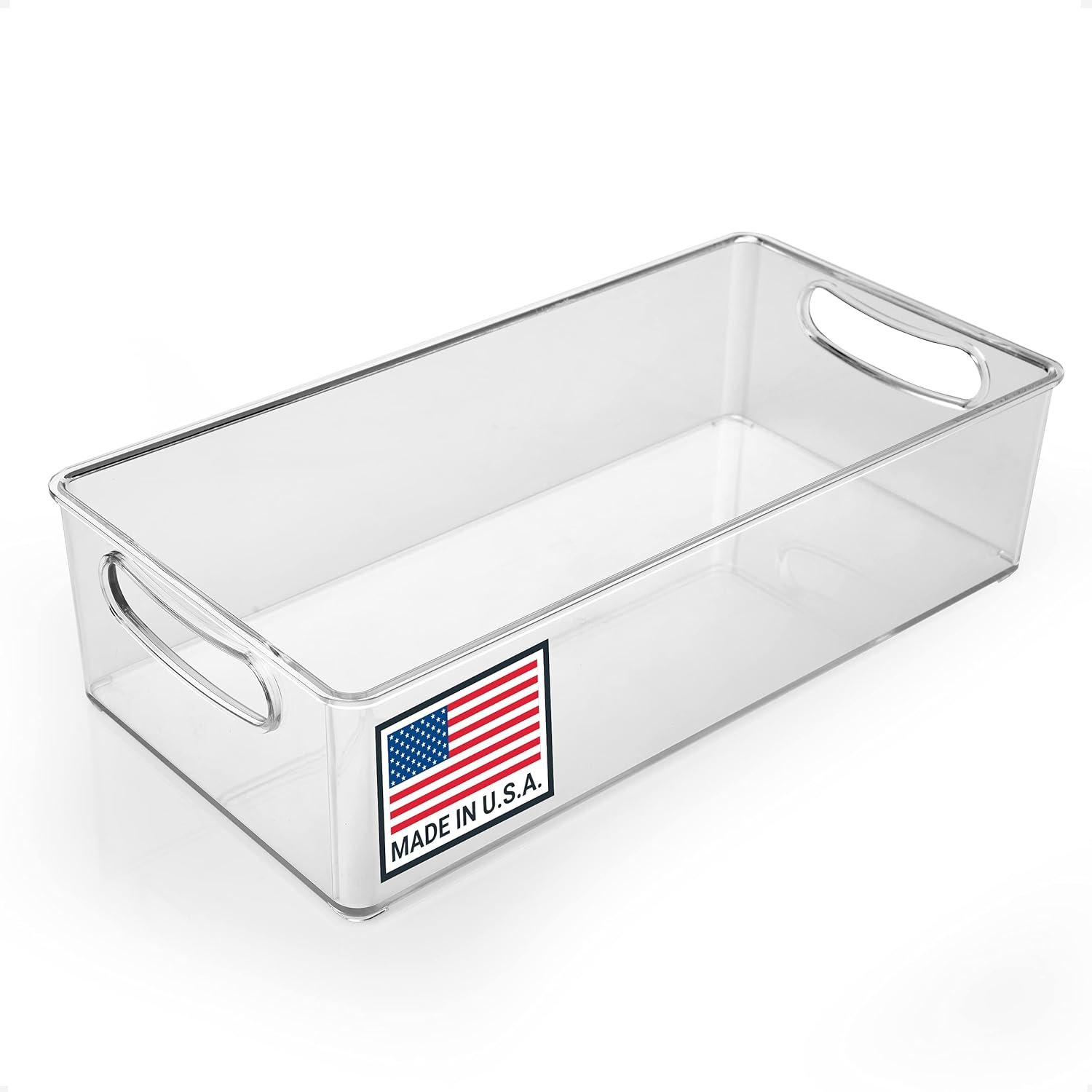 Revolutionize Your Storage: The Ultimate 11-Inch Fridge Organizer Bin Review!