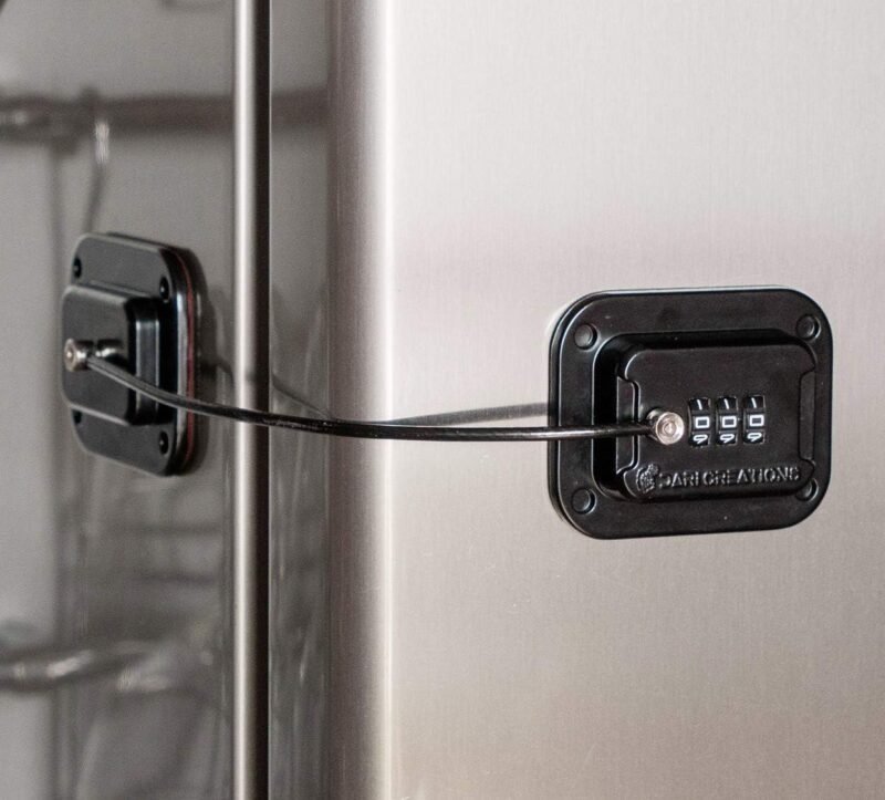 Secure Your Food: Review of the Heavy Duty Keyless Refrigerator Lock
