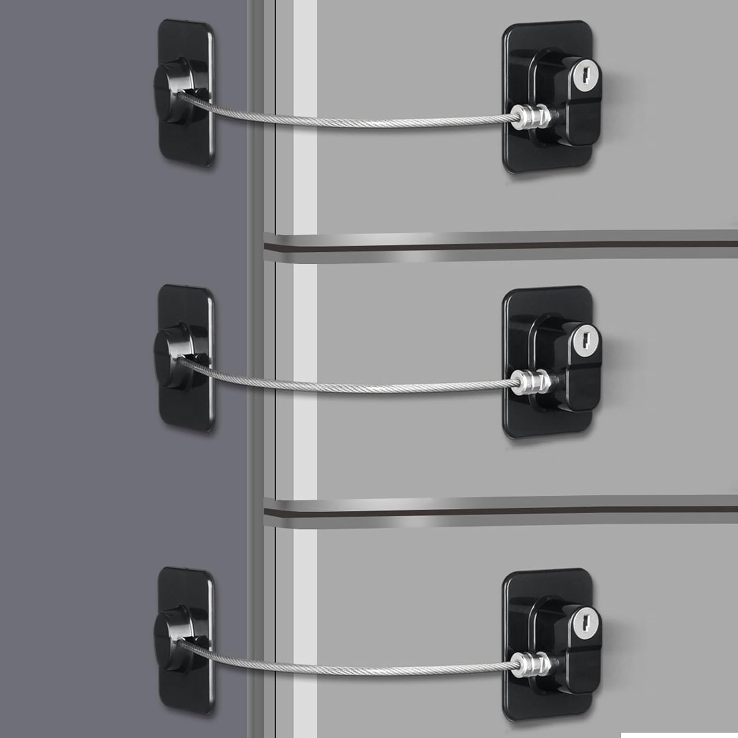 Secure Your Home: Top 3 Pack Refrigerator Locks Review for Child Safety