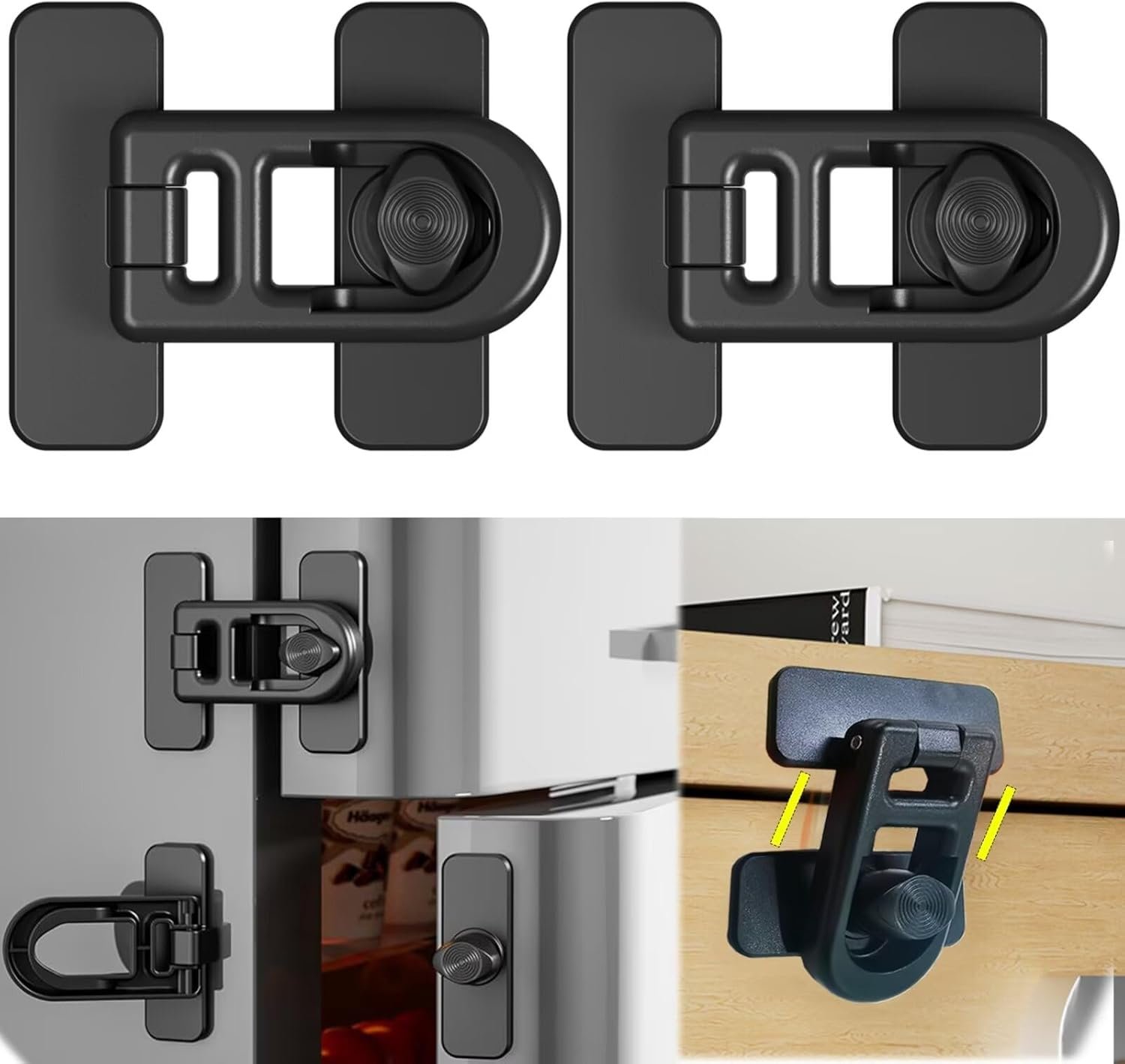 Secure Your Home: Top Reviewed Child Safety 2-Pack Refrigerator Locks