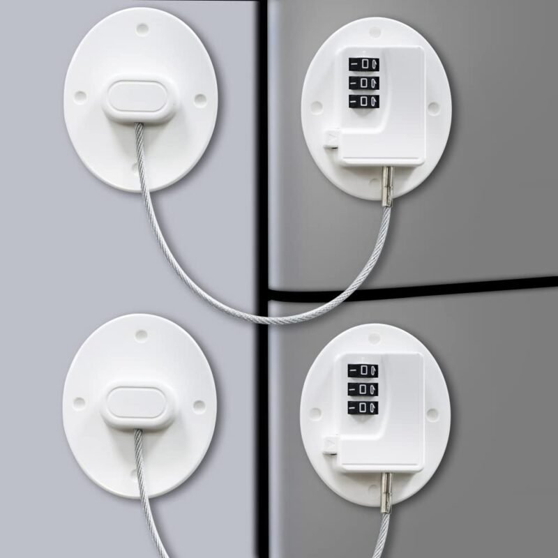 Secure Your Snacks: A Review of AOSITE Mini Fridge Locks for Everyone!