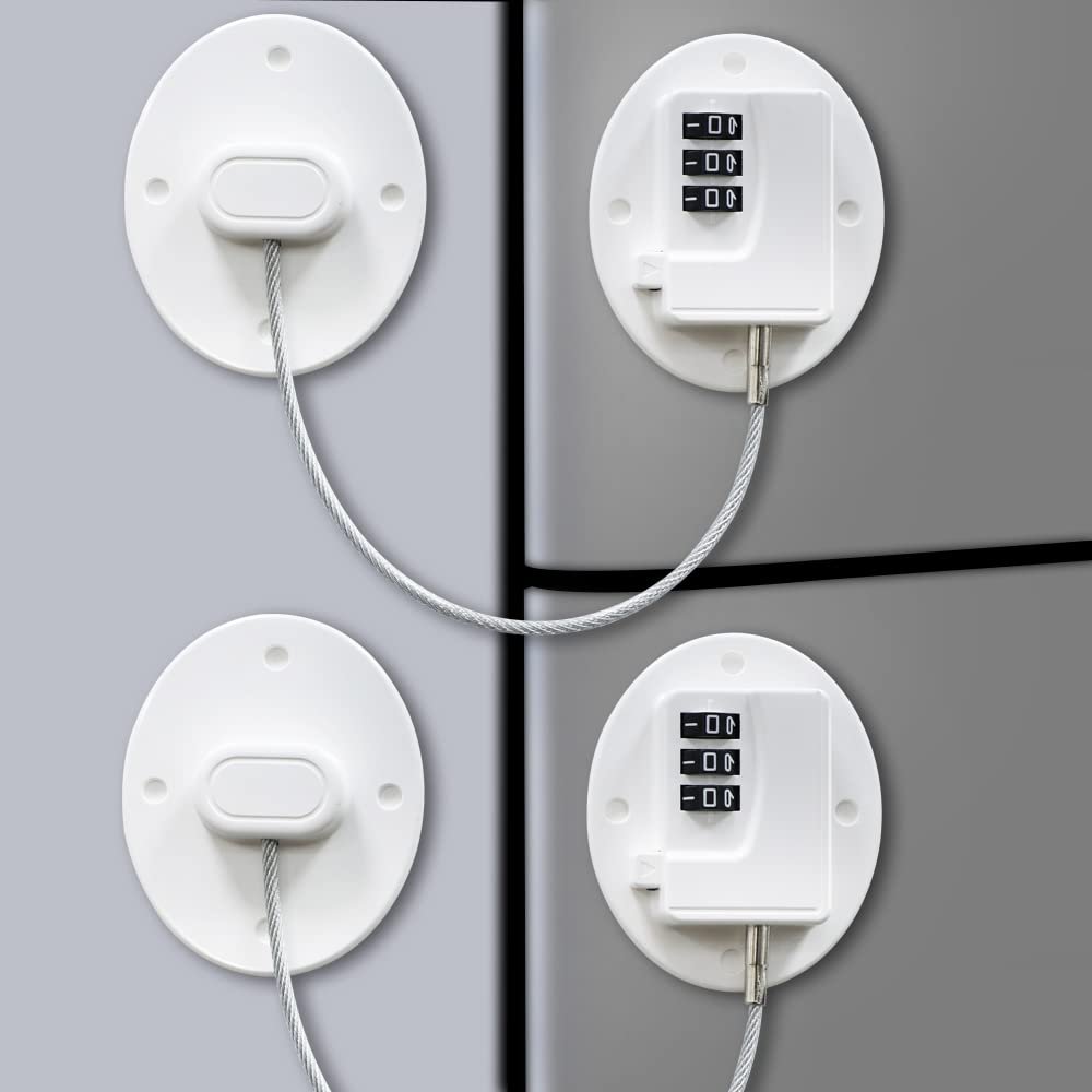 Secure Your Snacks: A Review of AOSITE Mini Fridge Locks for Everyone!