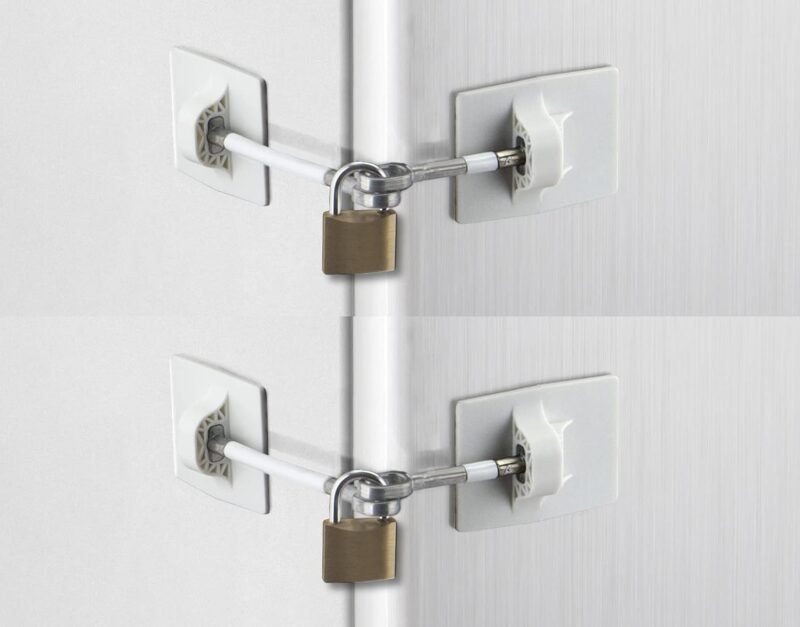 Secure Your Snacks: A Review of the 2-Pack Refrigerator Lock