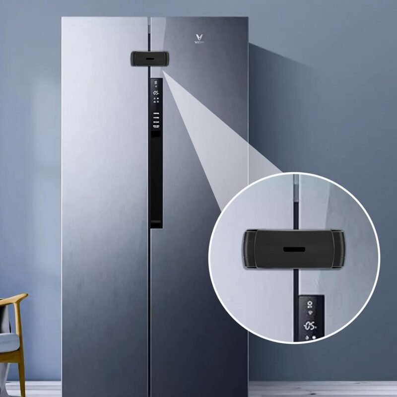 Secure Your Snacks: CLYMENE French Door Fridge Lock Review for Child Safety