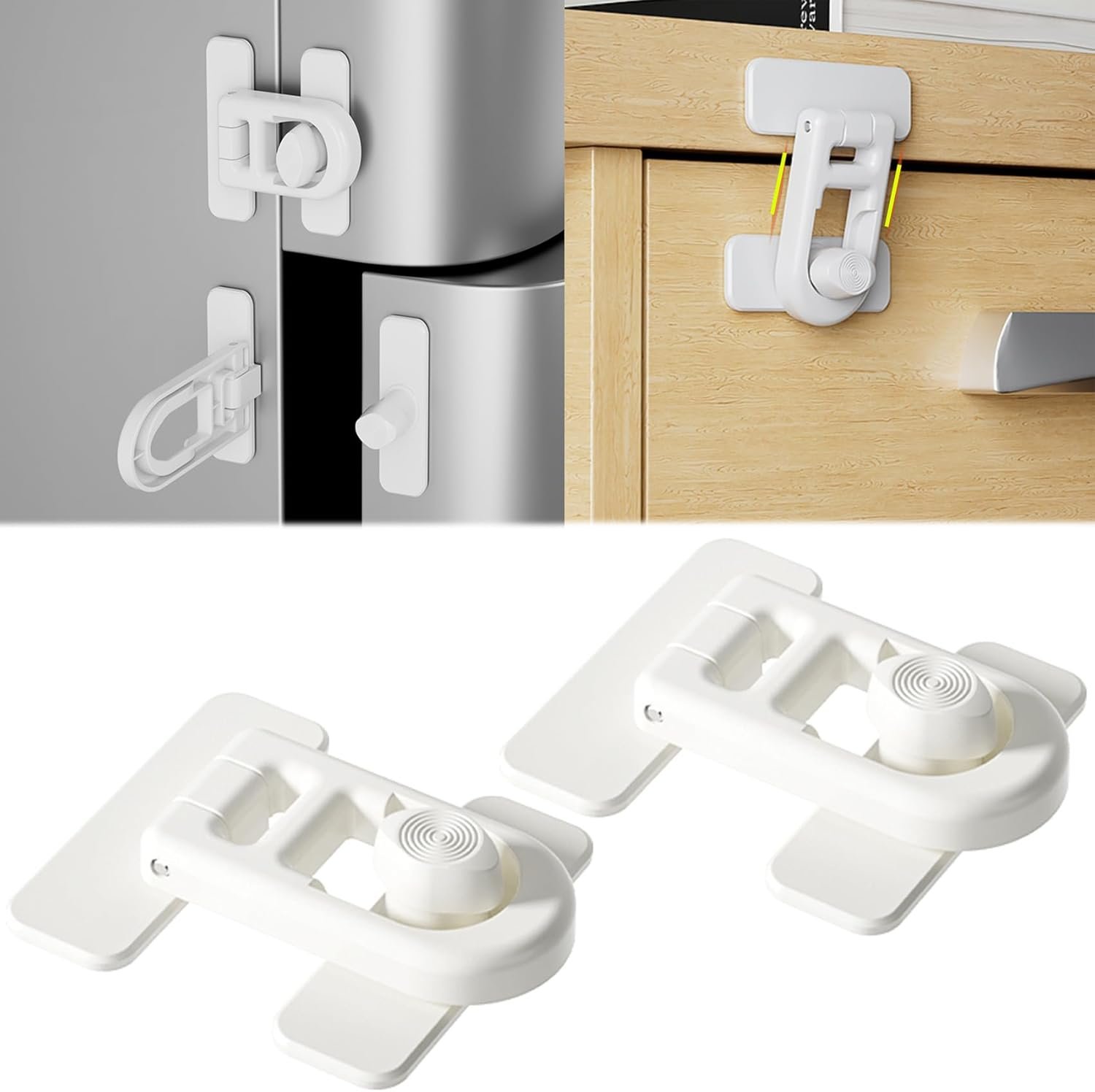 Secure Your Space: A Review of the 2-Pack Baby Proofing Fridge Locks