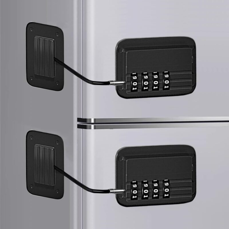 Secure Your Space: Review of the 2 Pack Refrigerator and Cabinet Child Safety Locks