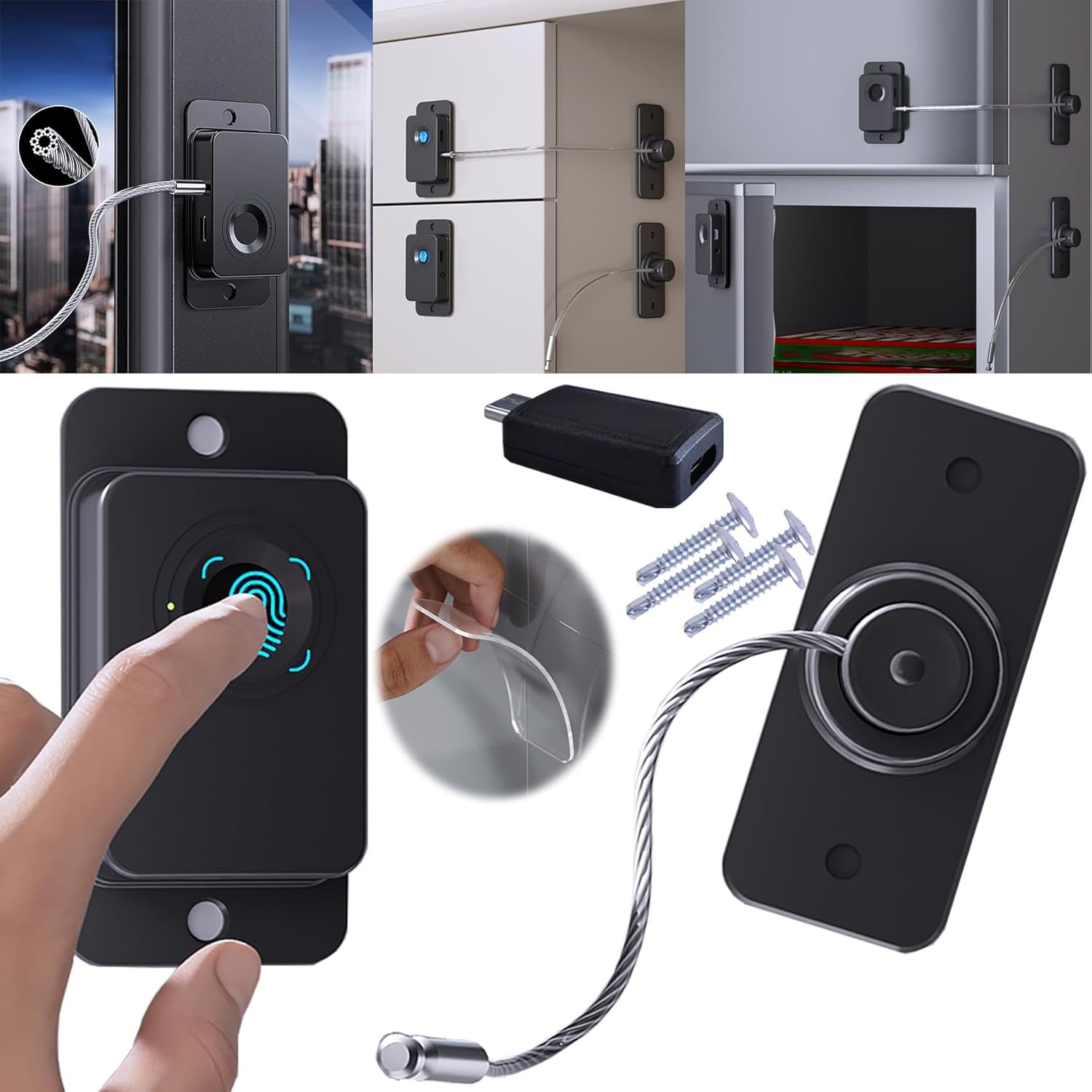 Secure Your Space: The Ultimate Childproof Fingerprint Refrigerator Lock Review