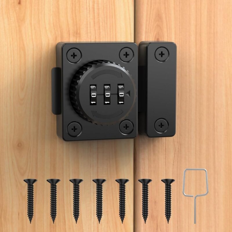 Secure Your Spaces: The Ultimate Keyless Combination Cabinet Latch Review