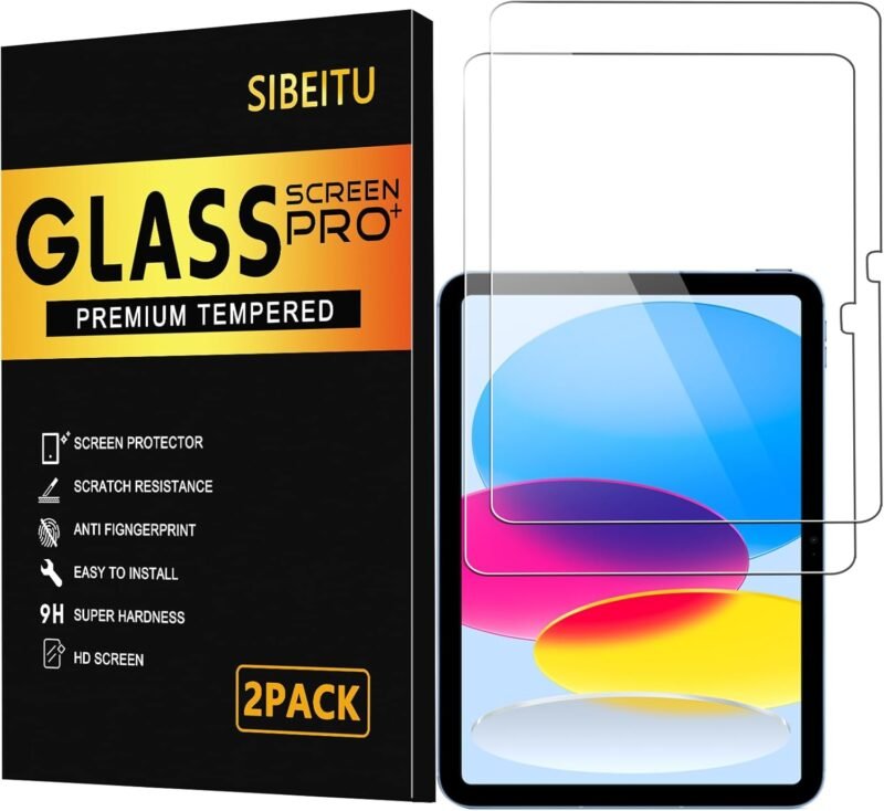 Shield Your iPad: SIBEITU 2 Pack Screen Protector Review