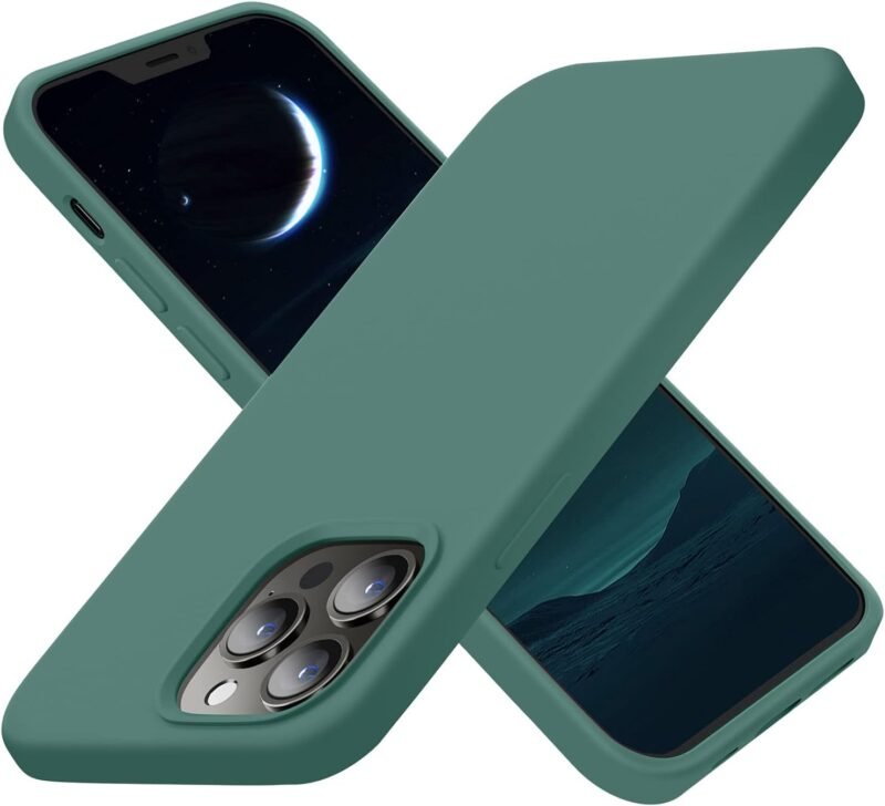 Sleek Protection: Review of the Cordking iPhone 13 Pro Case in Midnight Green