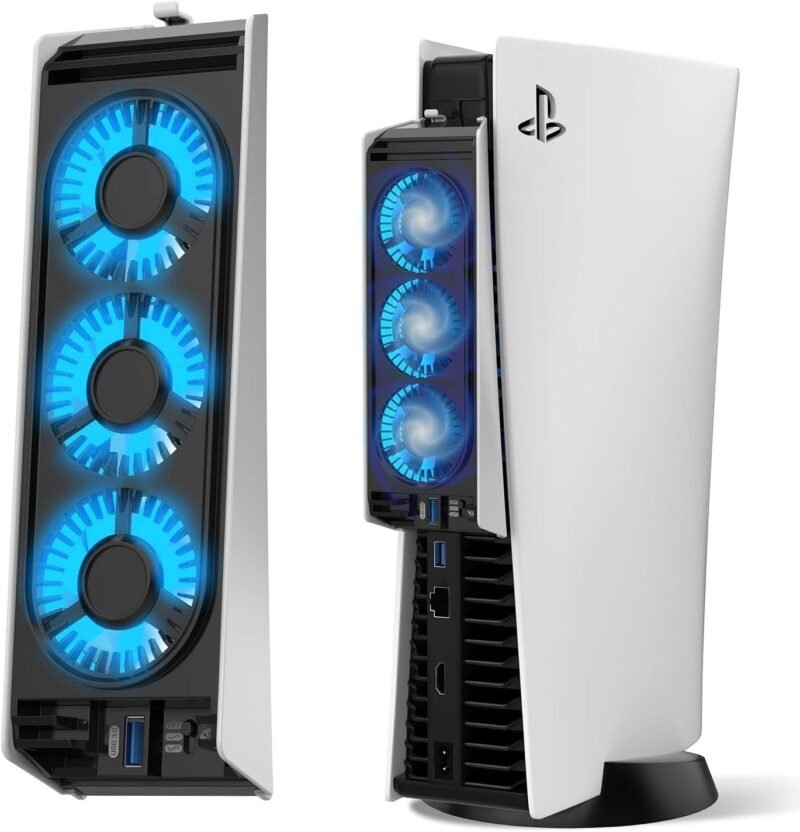 Stay Chill: The Ultimate Cooling Fan for Your PS5