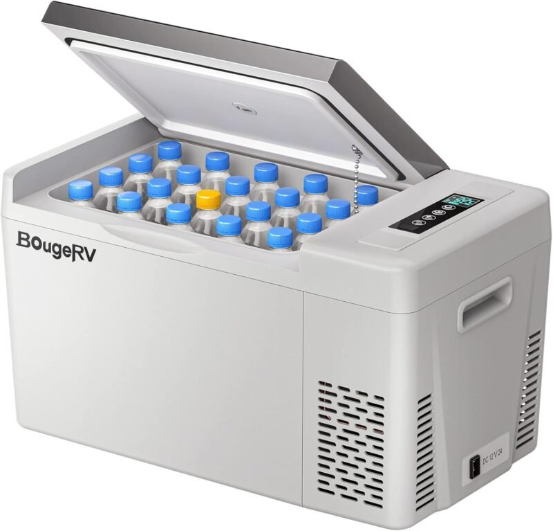Stay Cool On-The-Go: BougeRV 12V Refrigerator Review for Adventurers