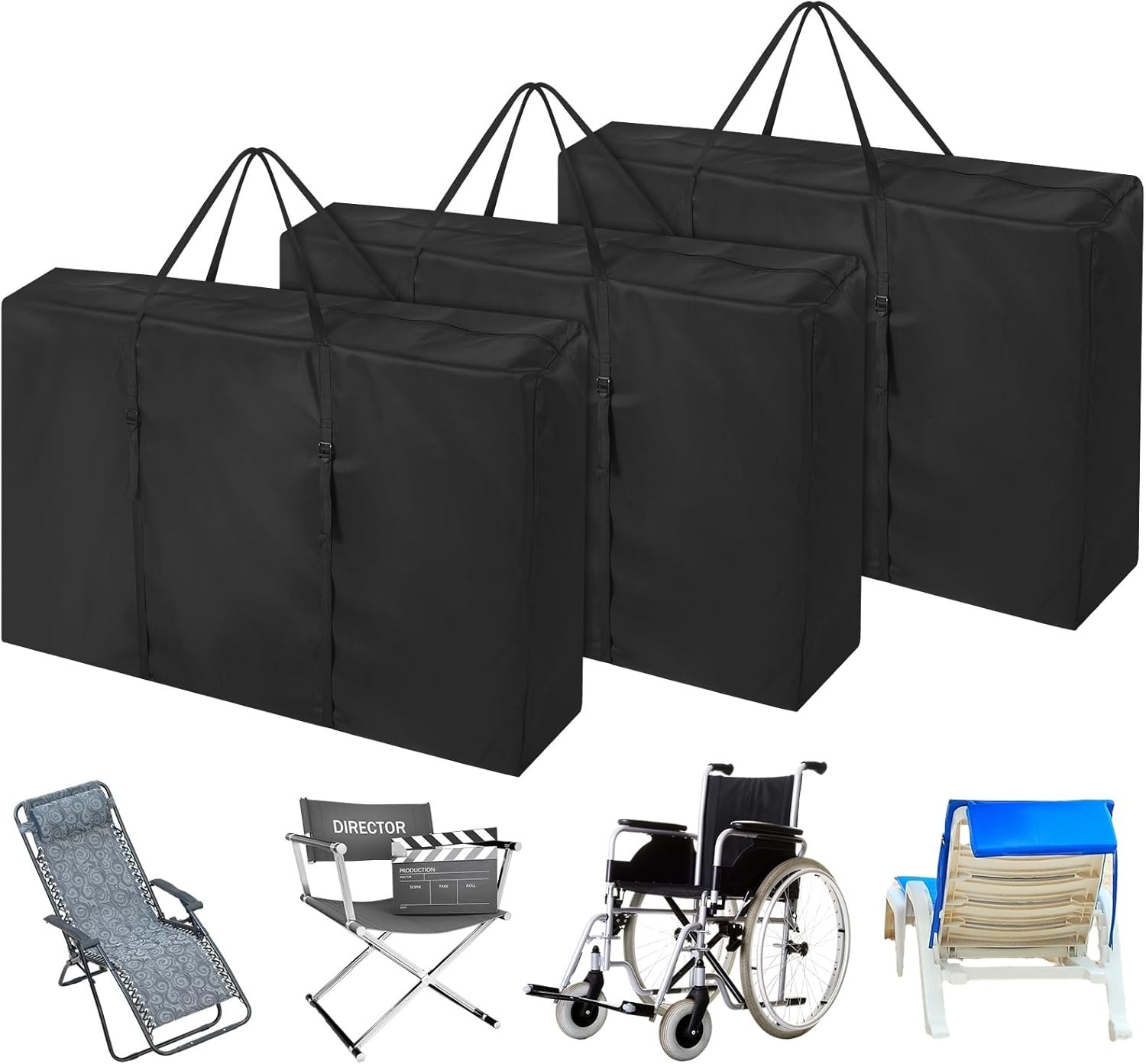 Stay Organized: Review of the Heavy-Duty Folding Chair Storage Bags for Outdoor Adventures