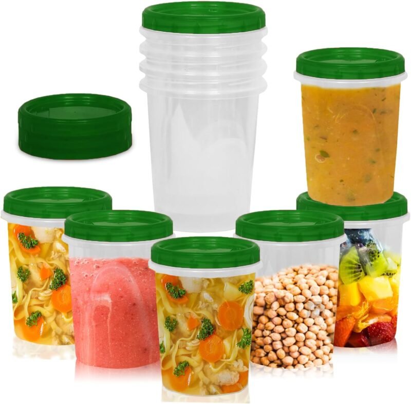 Store Smart: Review of the Green 12-Pk Airtight Deli Containers for Meal Prep and More!