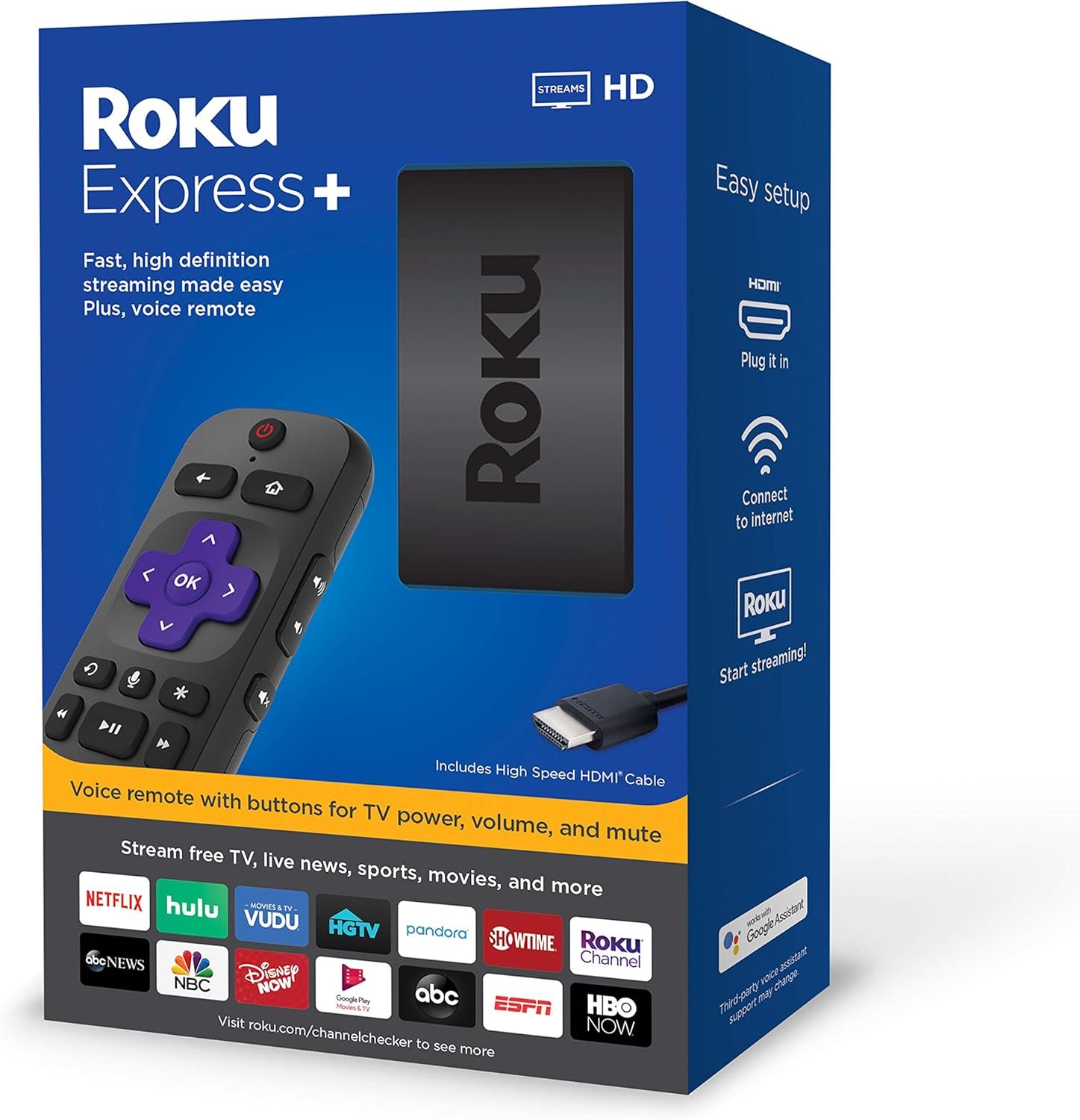 Stream Smart: A Review of the Roku Express+ HD Media Player with Voice Remote