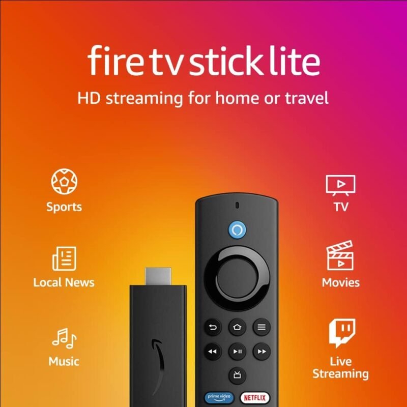 Stream Smarter: Reviews of the Like-New Fire TV Stick Lite with Alexa Remote