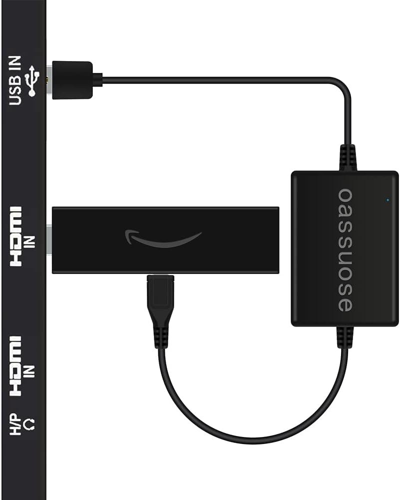 Streamline Your Setup: The Ultimate USB Power Cable Adapter for Fire TV Stick