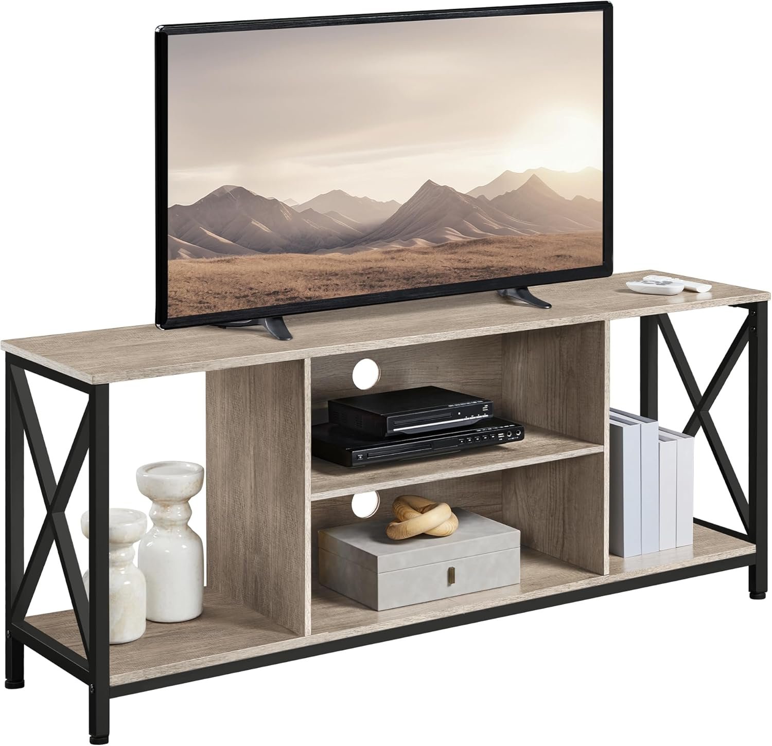 Stylish and Functional: The Yaheetech TV Stand Review for Your Living Room