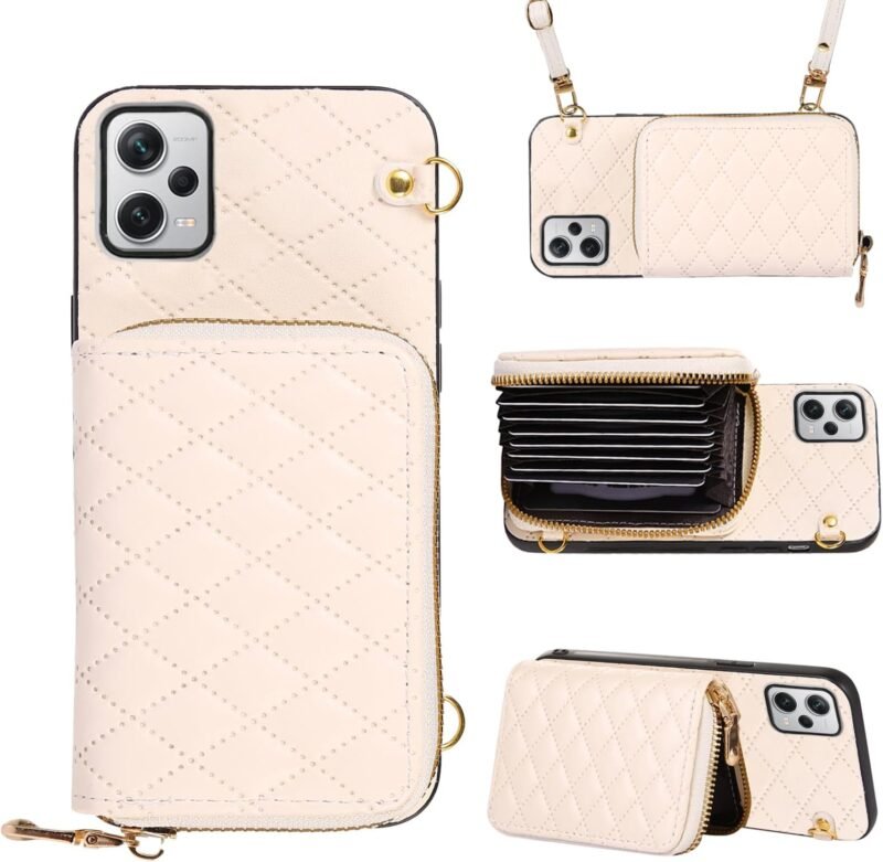 Stylish & Functional: The Ultimate Detachable Crossbody Wallet Case for Your Xiaomi Redmi Note 12 Pro Plus 5G