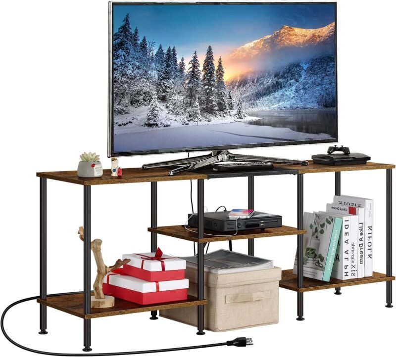 Stylish Storage: OYEAL Small TV Stand Review for Your Living Room!