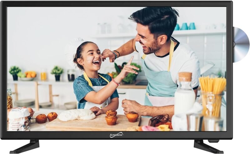 Supersonic SC-2412 Review: The Ultimate 24-Inch HDTV & Monitor with Built-In DVD Player!