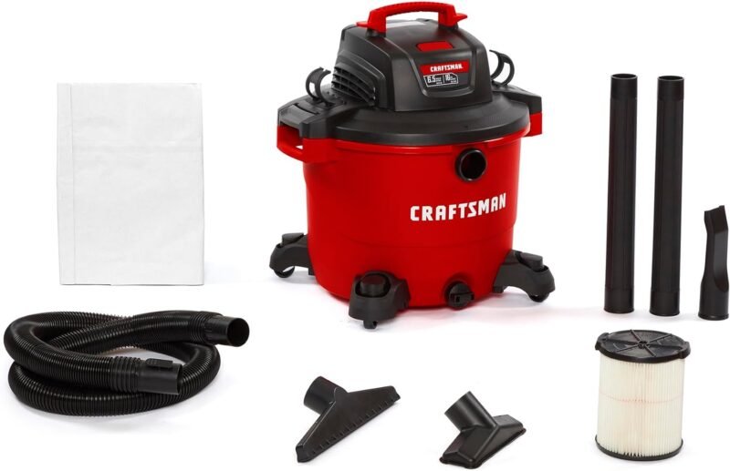Tackle Any Mess: CRAFTSMAN 16 Gallon Wet Dry Vac Review