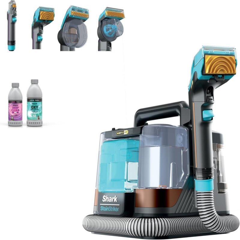 Tackle Tough Pet Messes with Shark's StainStriker HairPro: A Review