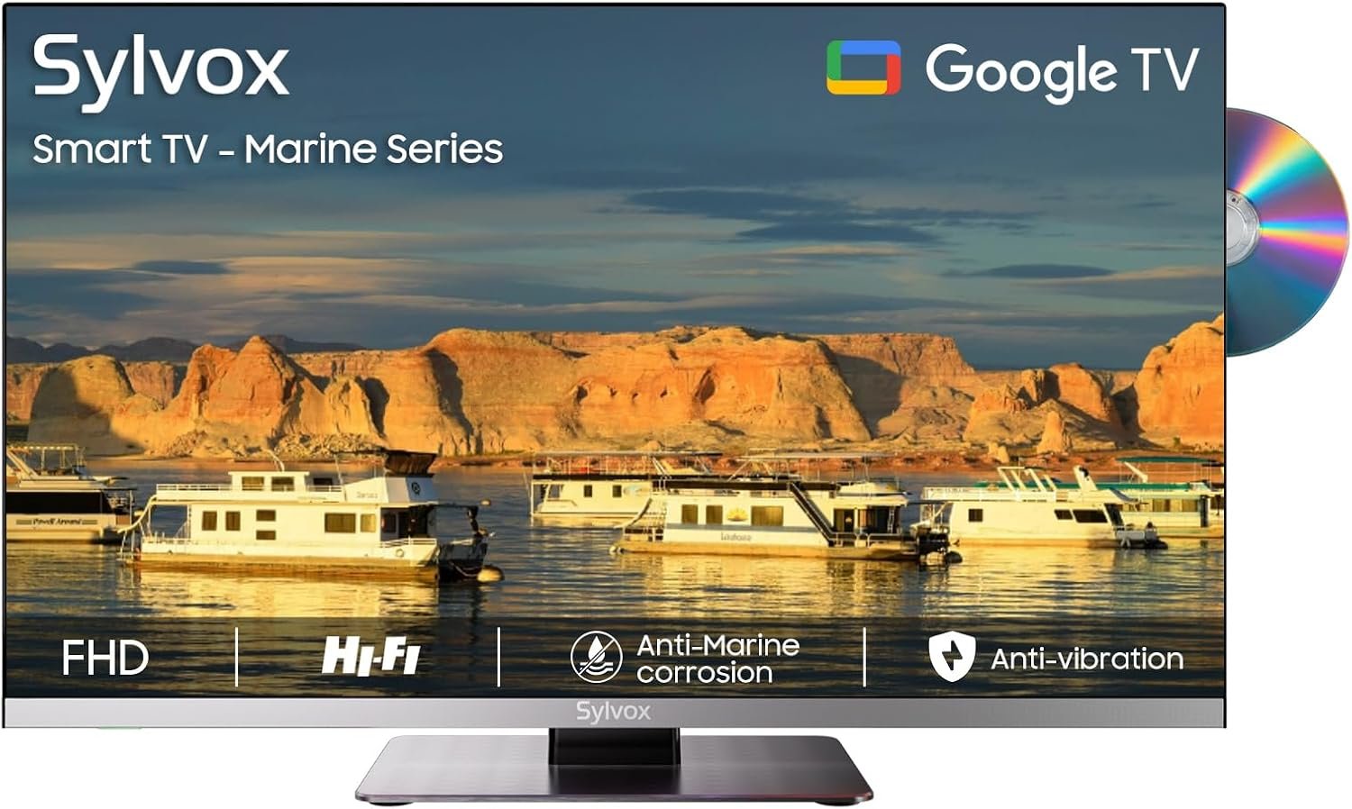 The Ultimate 22" SYLVOX Smart TV: Perfect for Your RV and Marine Adventures