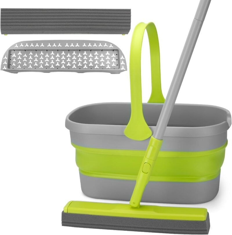 The Ultimate Collapsible Mop and Bucket Set: Review & Recommendations for Effortless Home Cleaning