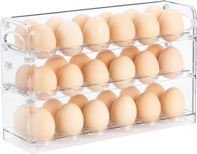 The Ultimate Egg Holder: Keep Your Eggs Fresh and Organized!