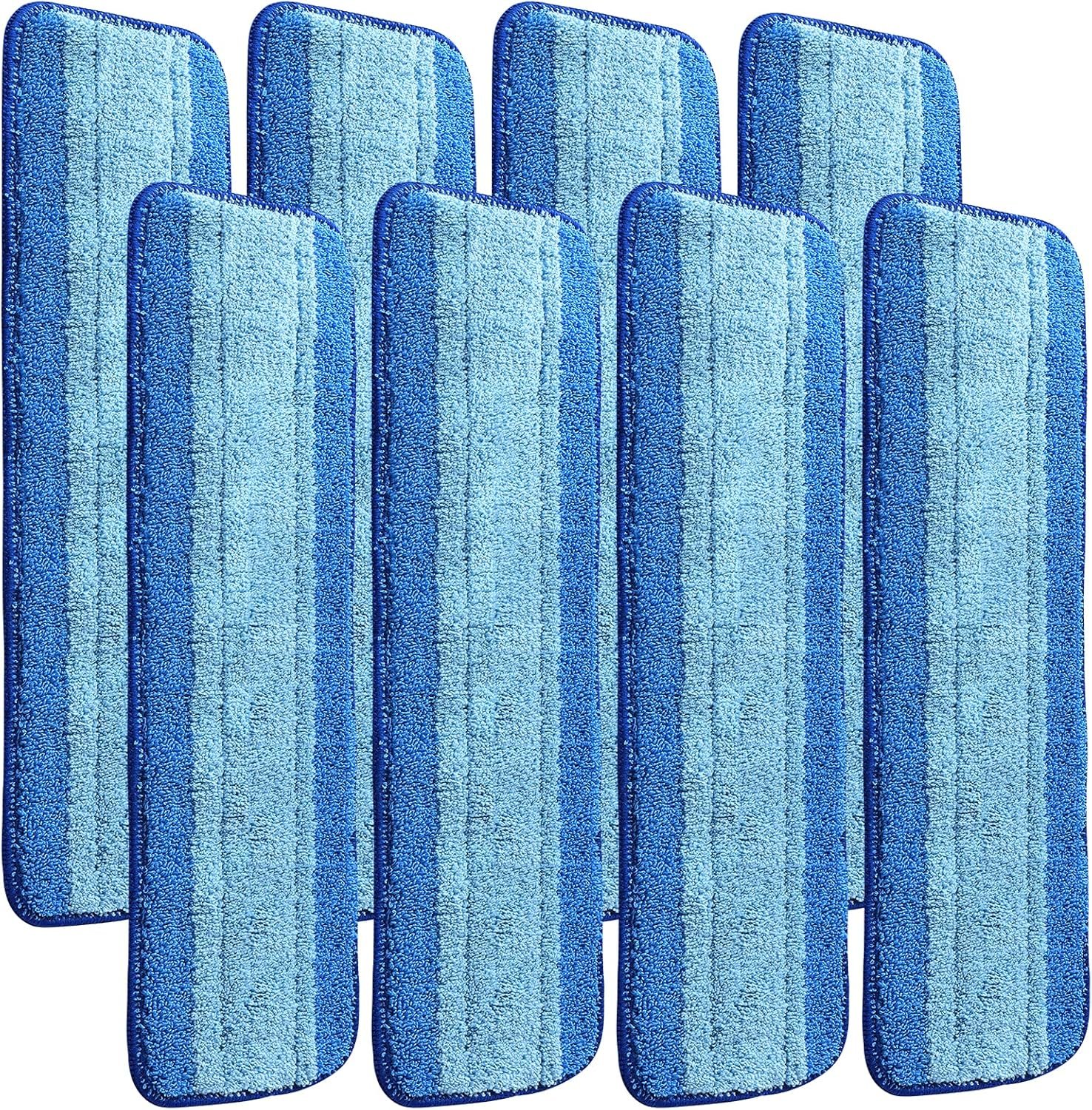 Transform Your Cleaning Routine: 8 Pack Microfiber Pads for Bona Mops