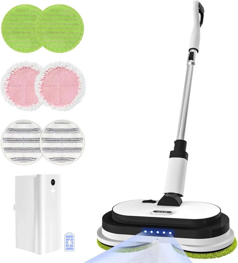 Transform Your Cleaning Routine: EOUS Cordless Electric Mop Review!