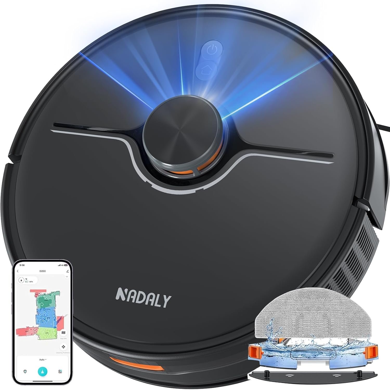 Transform Your Cleaning Routine: NADALY D200 Robot Vacuum & Mop Combo Review