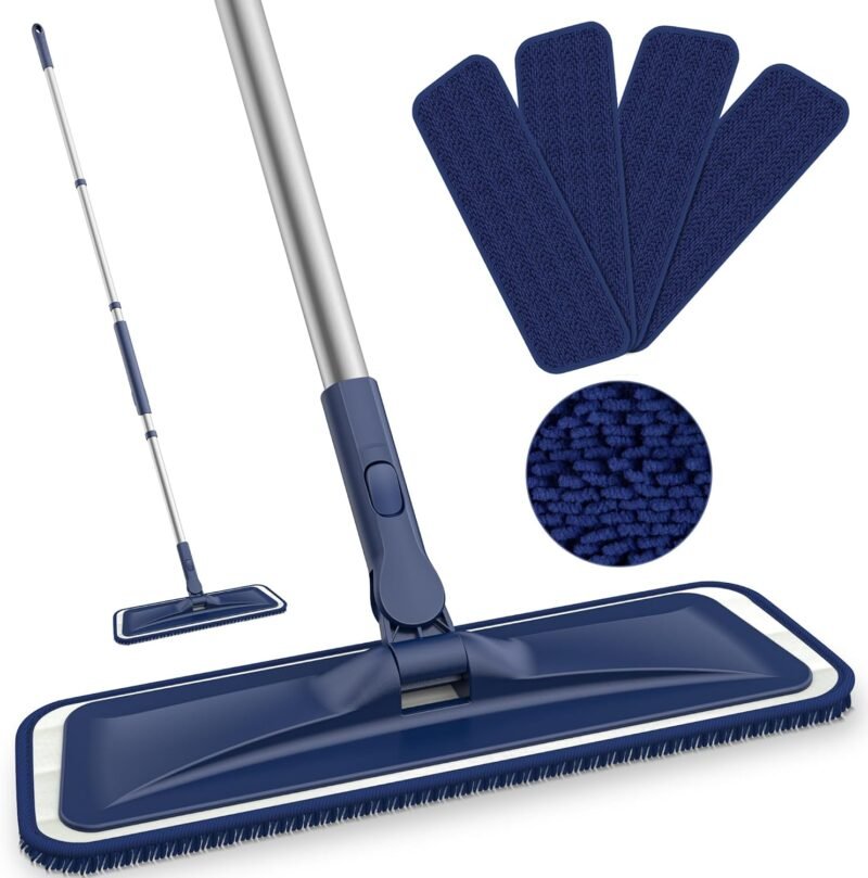 Transform Your Cleaning Routine: Review of BPAWA Microfiber Flat Mop for All Surfaces