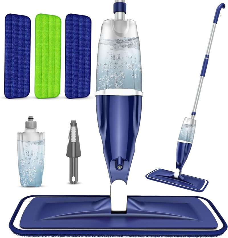 Transform Your Cleaning Routine: Review of the Microfiber Spray Mop for Effortless Floor Care