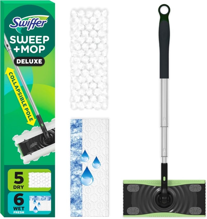Transform Your Cleaning Routine: Swiffer Sweep & Mop Deluxe Review