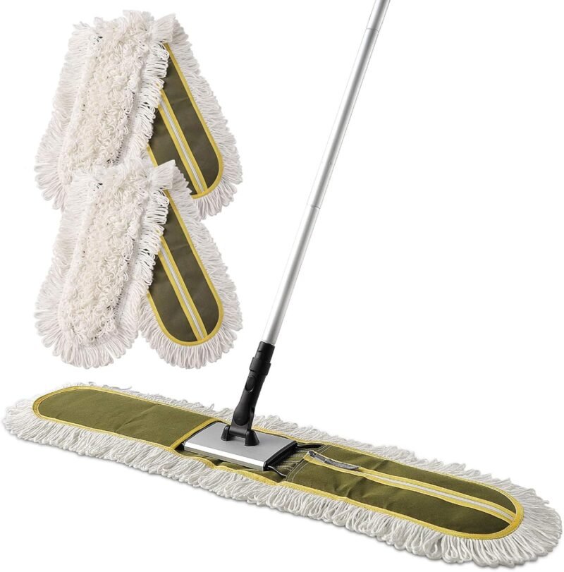 Transform Your Cleaning Routine: The 36" Commercial Dust Mop Review!