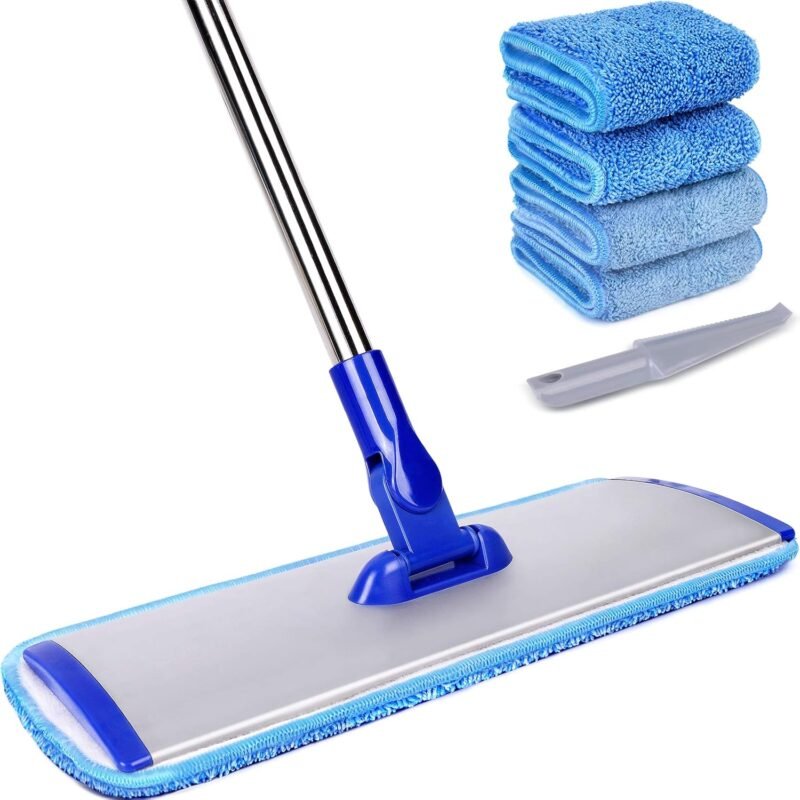 Transform Your Cleaning Routine: The Ultimate 18" Professional Microfiber Mop Review!