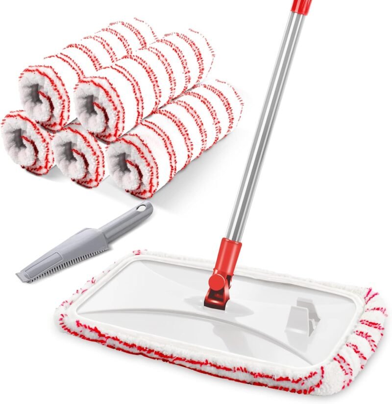 Transform Your Cleaning Routine with the MASTERTOP Microfiber Mop!