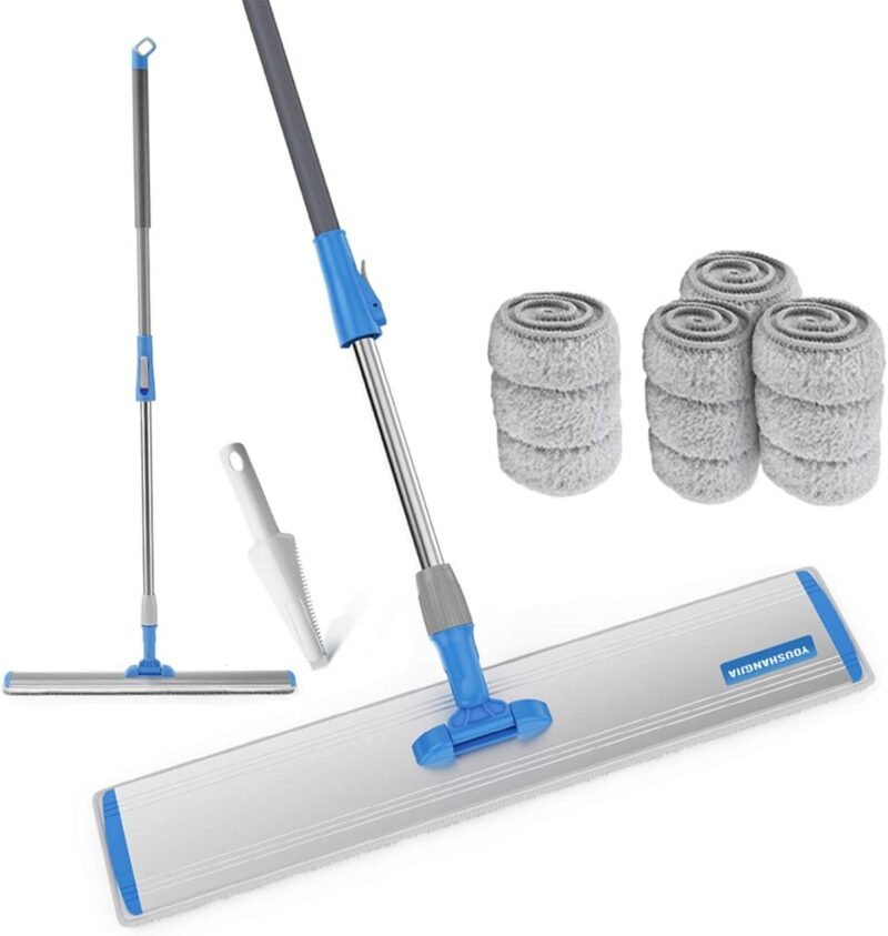 Transform Your Cleaning with the Heavy-Duty Microfiber Wet Mop: A Review!