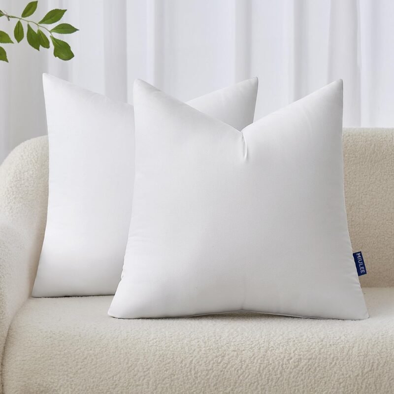 Transform Your Couch: MIULEE Decorative Pillow Inserts Review