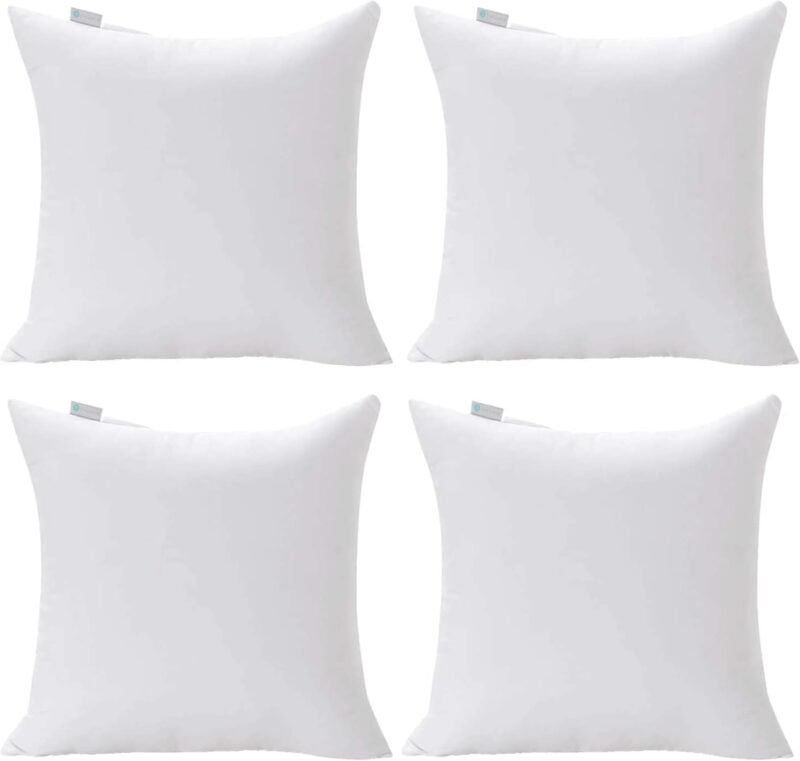 Transform Your Decor with Acanva 20x20 Pillow Inserts: Softness Guaranteed!