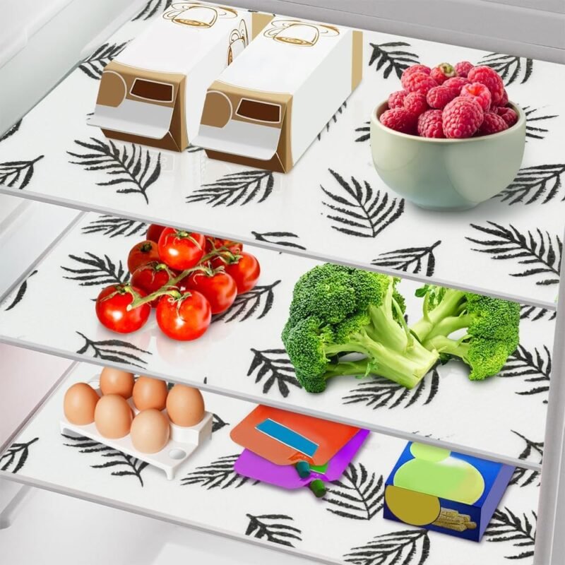Transform Your Fridge: Review of 8 Pcs Non-Slip Waterproof Liner Mats