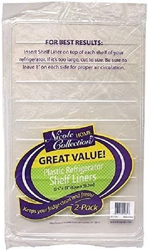 Transform Your Fridge: Review of nicole 4 Plastic Shelf Liners!