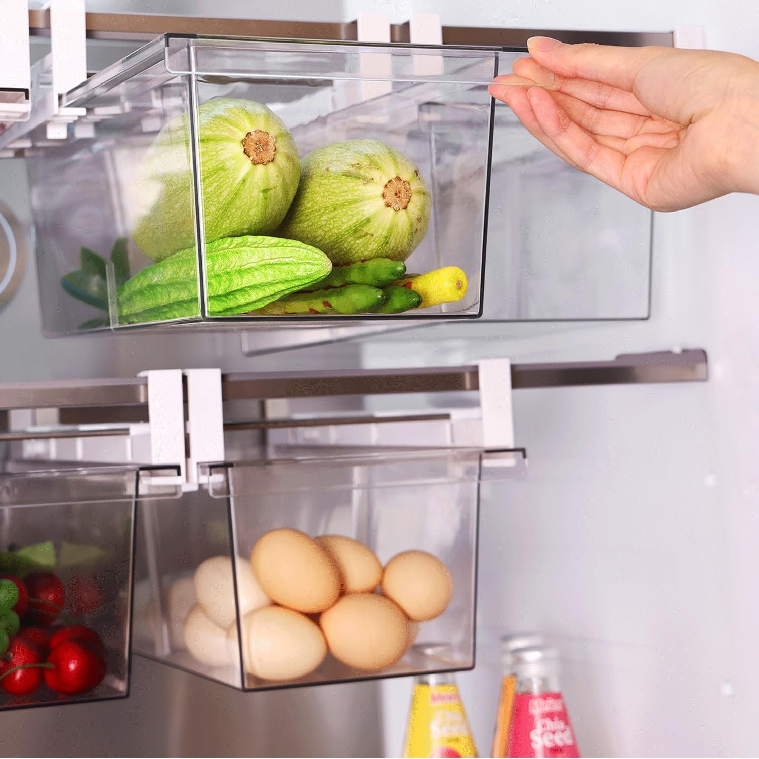 Transform Your Fridge: Review of Yatmung's Extra-Large Deli Drawer Organizers