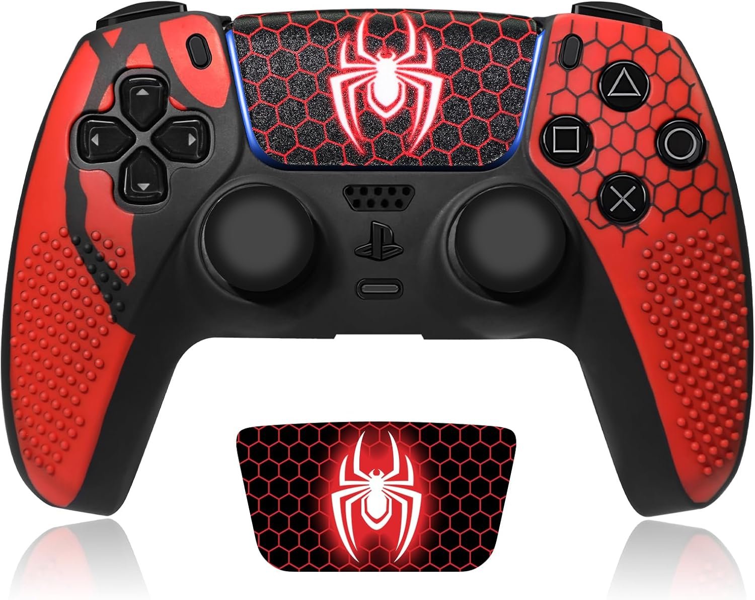 Transform Your Gaming: Review of the Anti-Slip PS5 Controller Skin in Red!