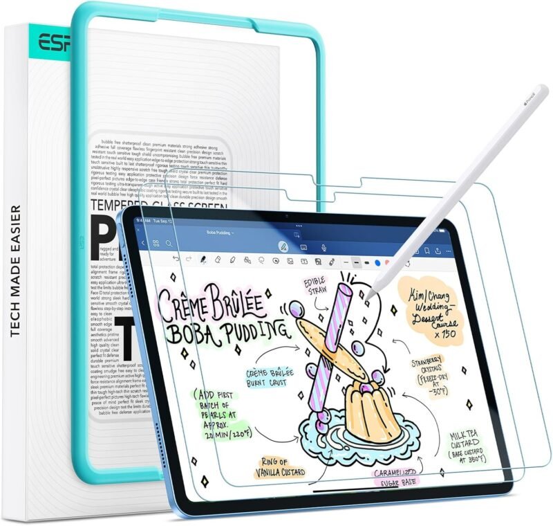 Transform Your iPad Experience: ESR Paper-Feel Screen Protectors Reviewed!