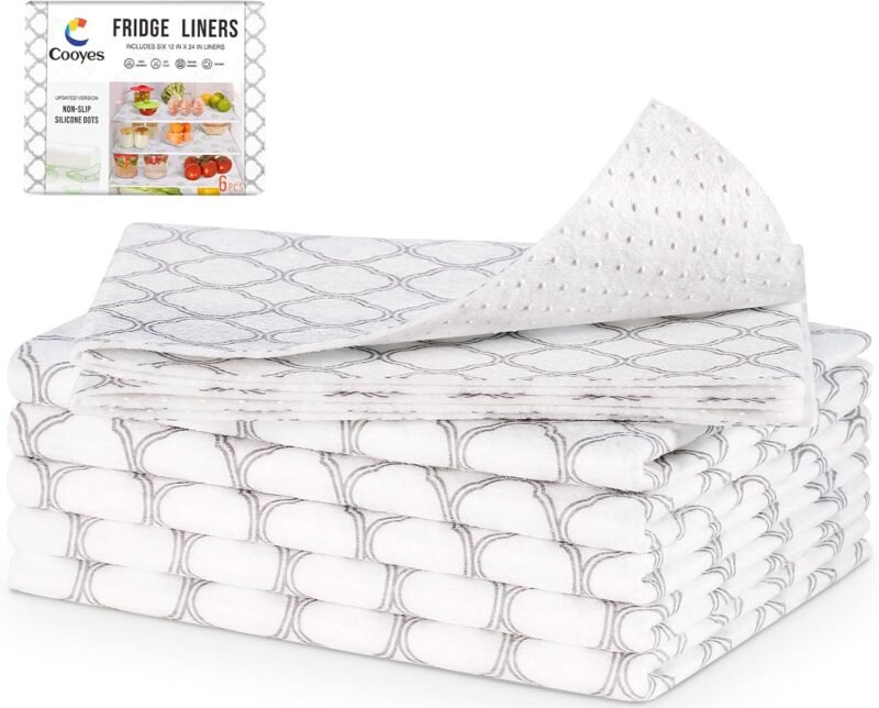 Transform Your Kitchen: Cooyes Non-Slip Refrigerator Liners Review