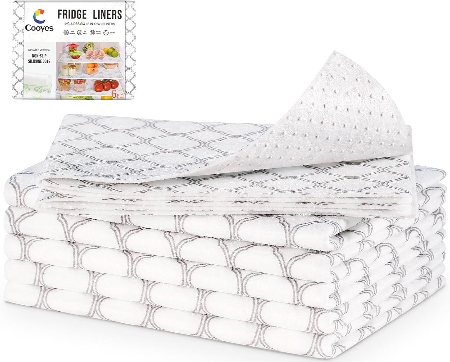 Transform Your Kitchen: Cooyes Non-Slip Refrigerator Liners Review