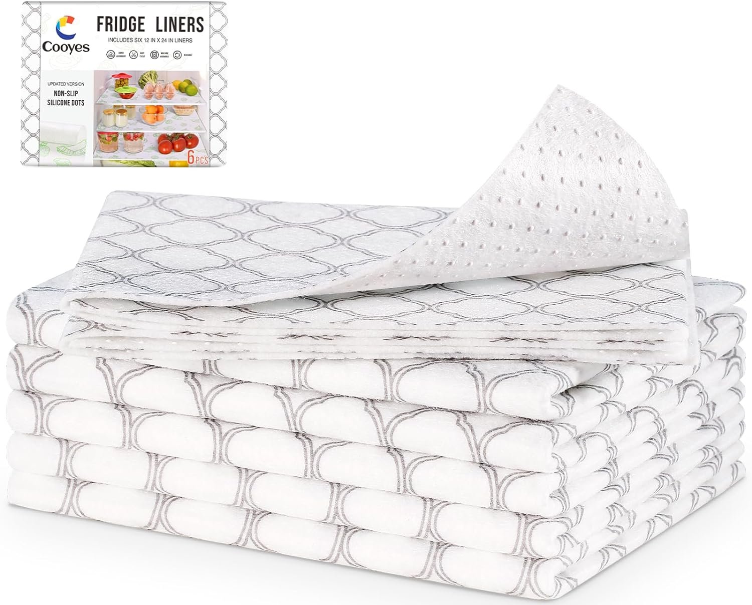 Transform Your Kitchen: Cooyes Non-Slip Refrigerator Liners Review